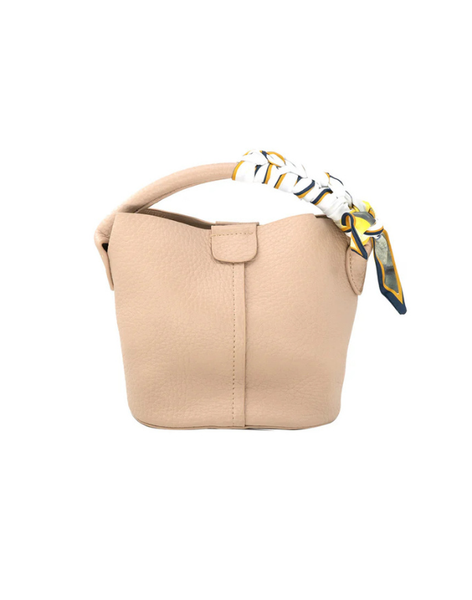 Small Bucket Bag - Beige