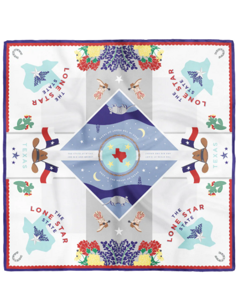 Saturday Silks Lone Star State Saturday Scarf