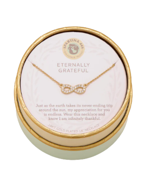 Sea La Vie Eteranally Grateful/Infinity Necklace