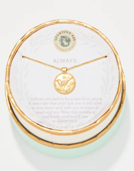 Sea La Vie Always/Cardinal Necklace