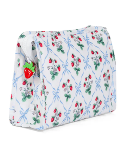 TRVL Medium Roadie Zip Pouch--Berry Nice