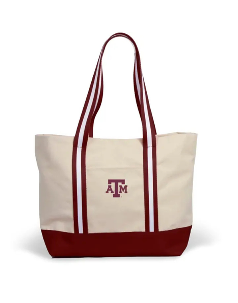 Collegiate Canvas Tote - Assorted