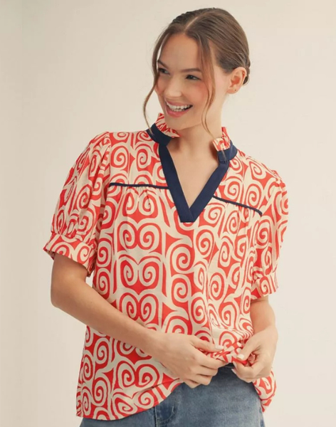 Simone Blouse- Extended Sizes