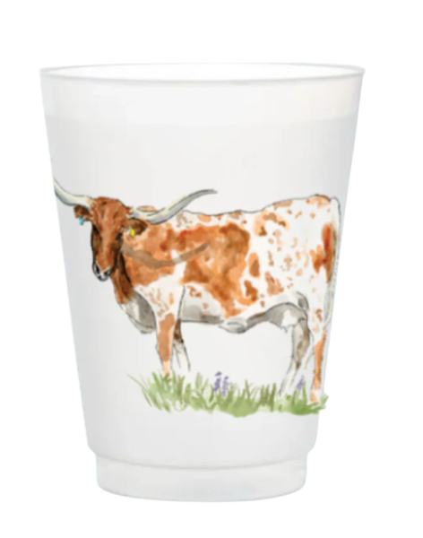 Texas Longhorn Cups