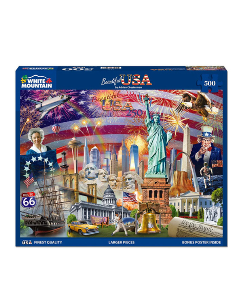 Beautiful USA Puzzle