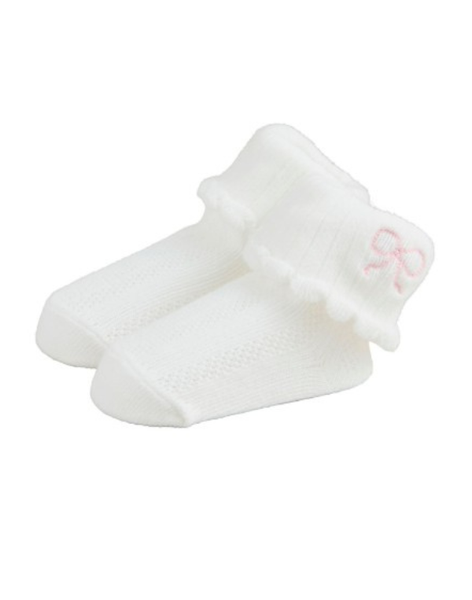 Bow Foldover Socks