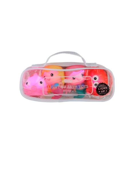 Mermaid Light-Up Bath Toy Set