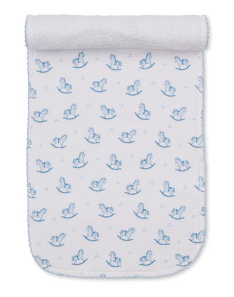 Kissy Kissy Gingham Rockers Burp Cloth