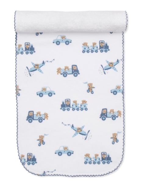 Kissy Kissy Bears on the Go Burp Cloth