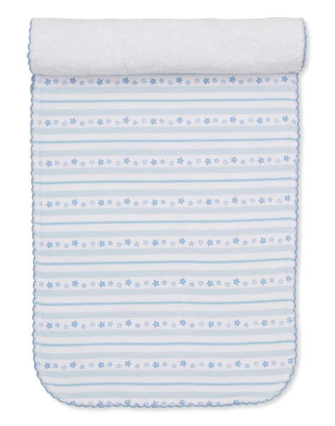 Kissy Kissy Starry Stripes Burp Cloth