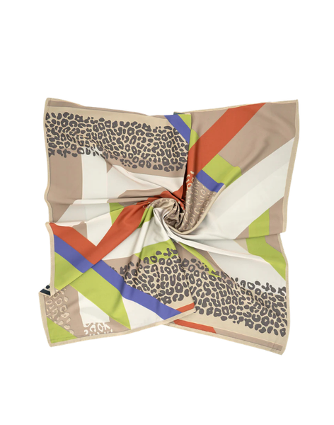 Reversible Leopard Scarf
