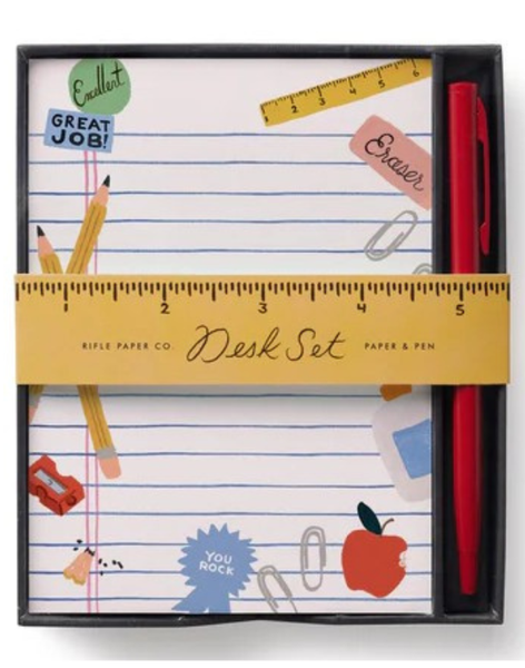 Schoolhouse Note Writing Set
