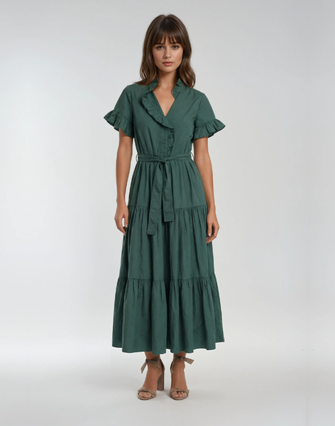 Holiday Green Dress