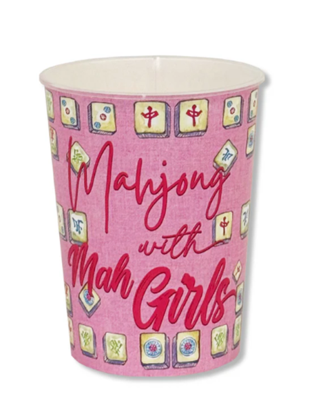 Mahjong with Mah Girls Party Cup