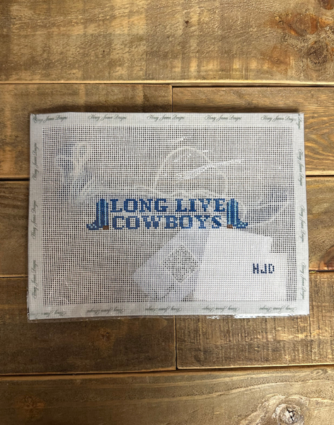 Long Live Cowboys Needlepoint Canvas