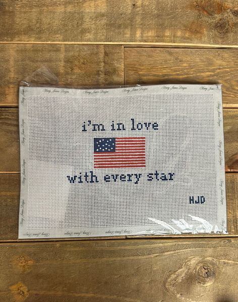 With Every Star Needlepoint Canvas