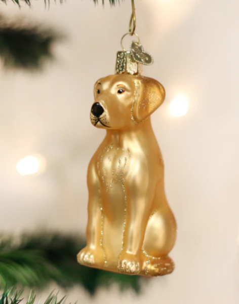 Yellow Labrador Ornament