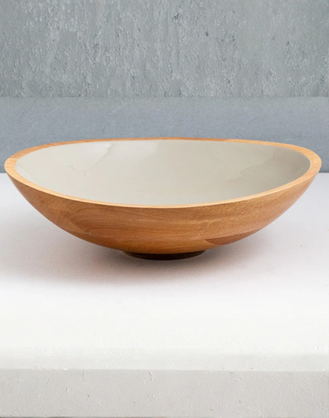 Madras Oversized Bowl-Taupe