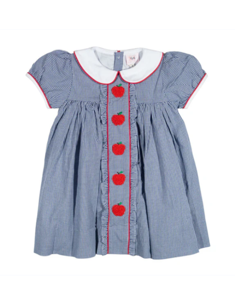 Navy Apple Dress