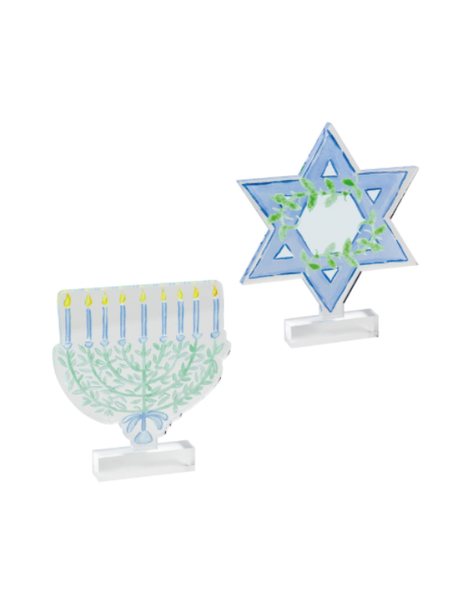 Hanukkah Acrylic Sitter