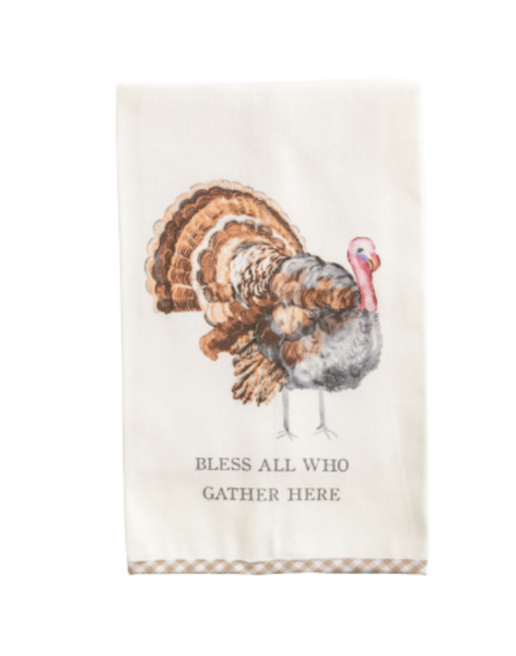 Bless All Turkey Towel