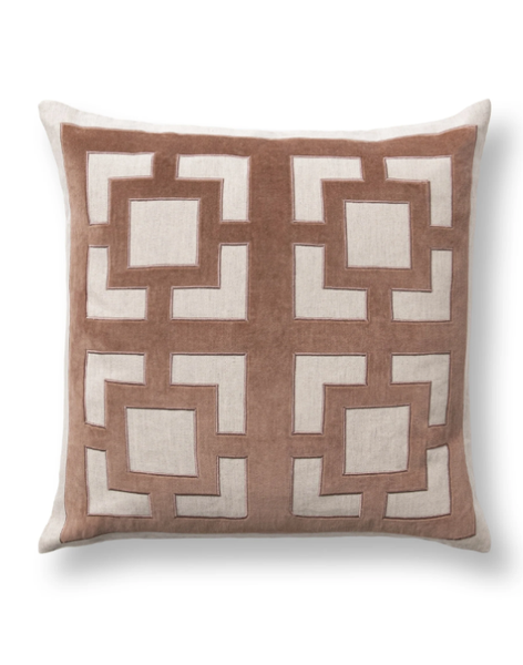 Corbin Pillow-Brown 22x22