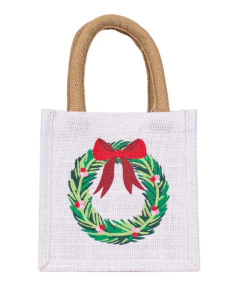 Clara Wreath Petite Gift Tote
