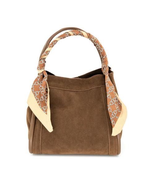 Gianna Chocolate Scarf Bag
