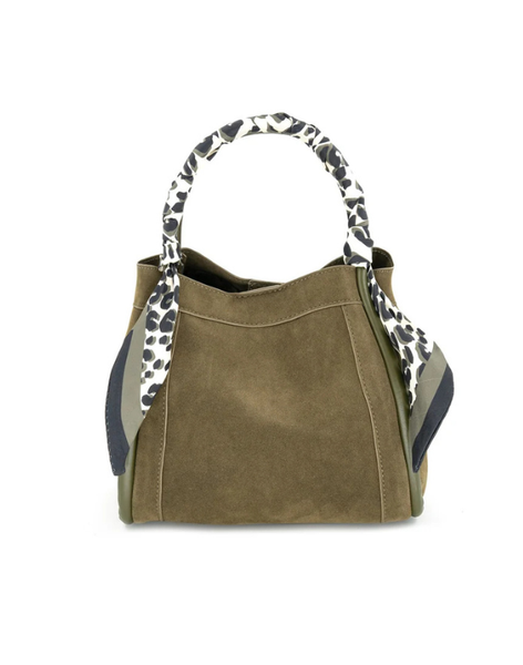 Gianna Olive Scarf Bag