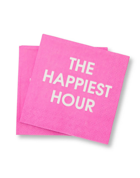 The Happiest Hour Cocktail Napkins