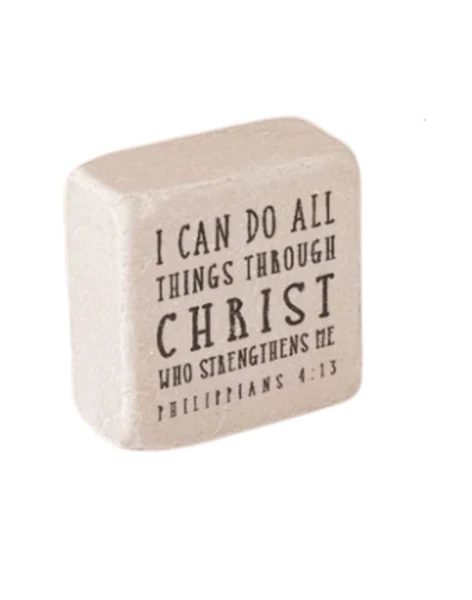 Stone Block-Phillipians 4:13