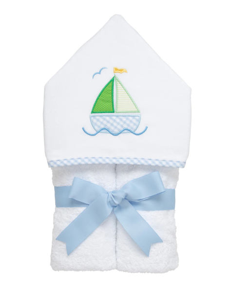 Blue Sailboat Everykid Towel