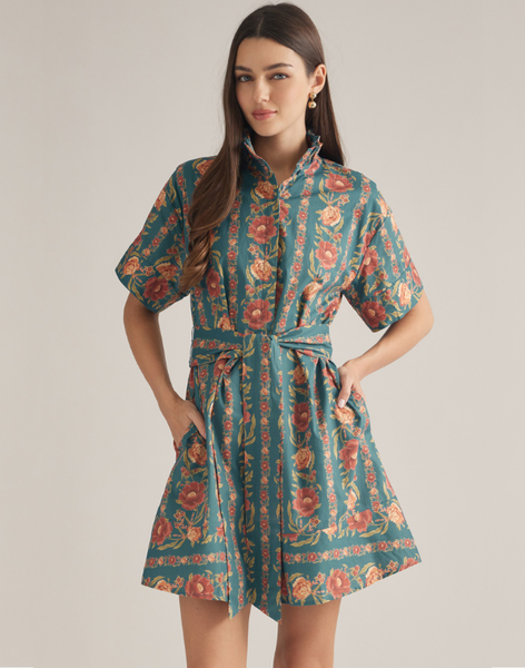 Bouquet Button Down Dress