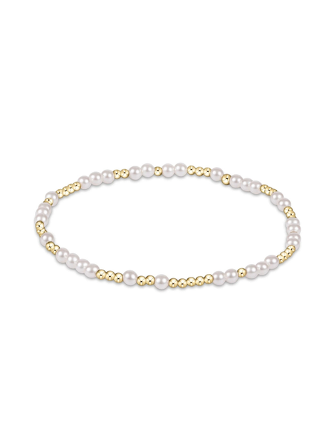 eNewton Egirl Hope Unwritten Pearl 3mm Bracelet