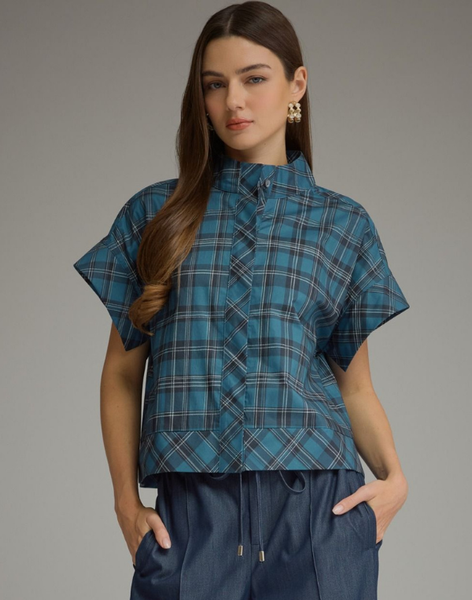Plaid Shirt Blue