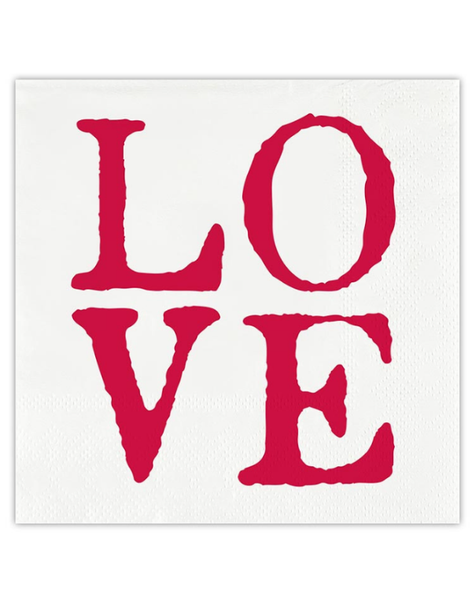 LOVE Cocktail Napkin