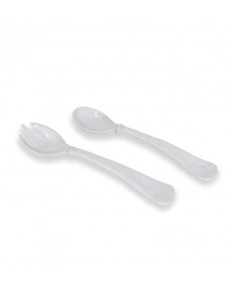 Beatriz Ball White Vida Havana Salad Servers