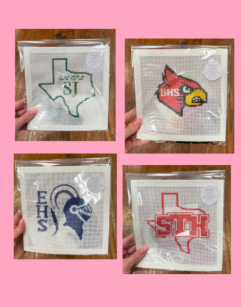 Needlepoint Canvas Kit- 13in Mesh