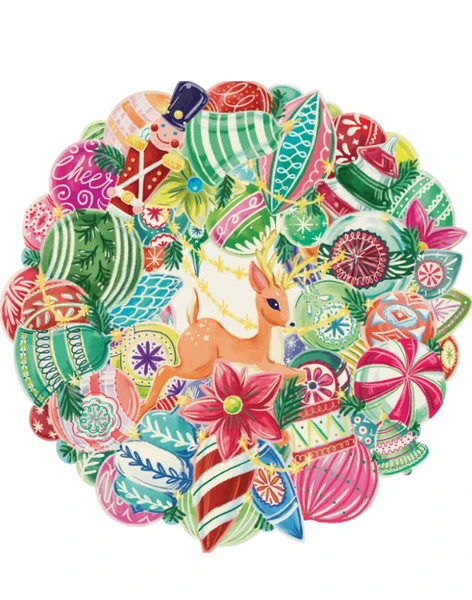 Die-Cut Yuletide Placemat