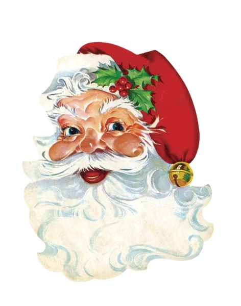 Die-Cut Santa Placemat