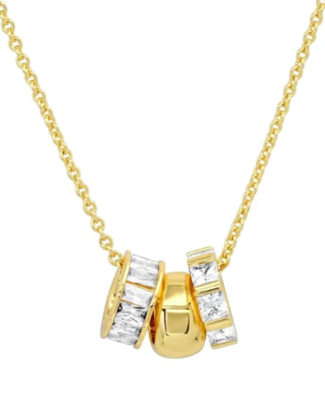 Rondelle Charm Necklace