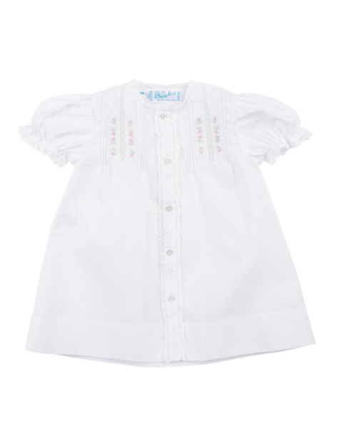 Girls Floral Rosebud Lace Daygown