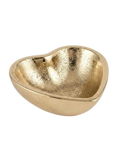 Gold Heart Bowl