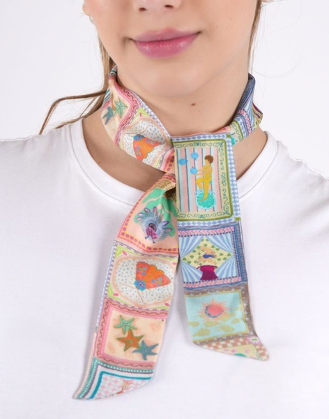 Peach Tilly Scarf