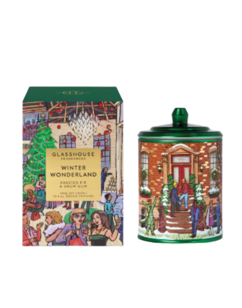 Glasshouse Fragrances 13.4 oz Candle - Assorted Holiday Scents