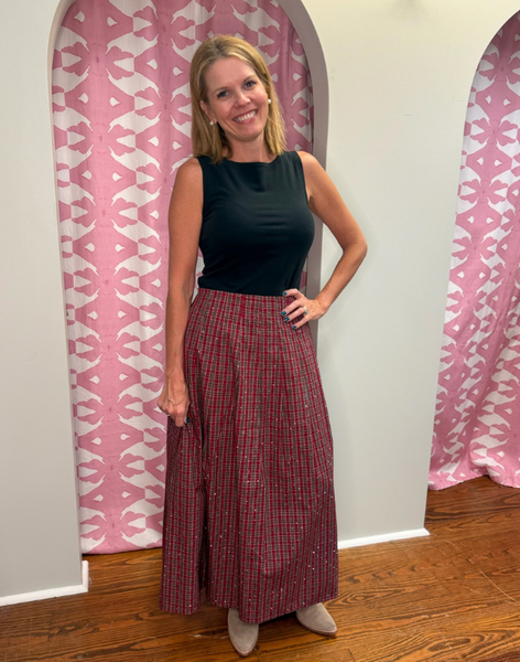 Phoena Plaid Skirt