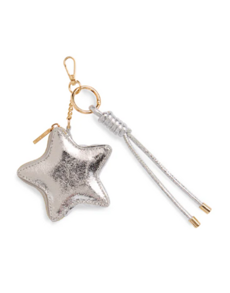 Silver Star Pouch Charm Bag