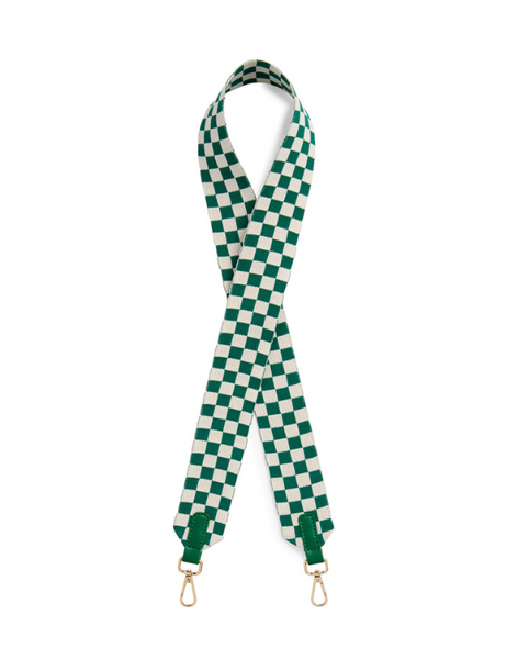 Checkerred Game Day Strap - Green