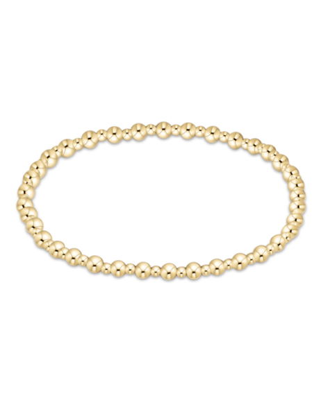 eNewton Grateful Gold 3mm Bracelet