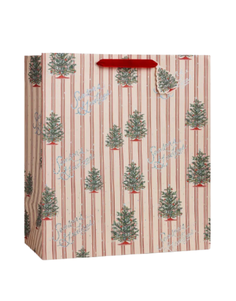 Extra Large Tinsel Tree Gift Bag